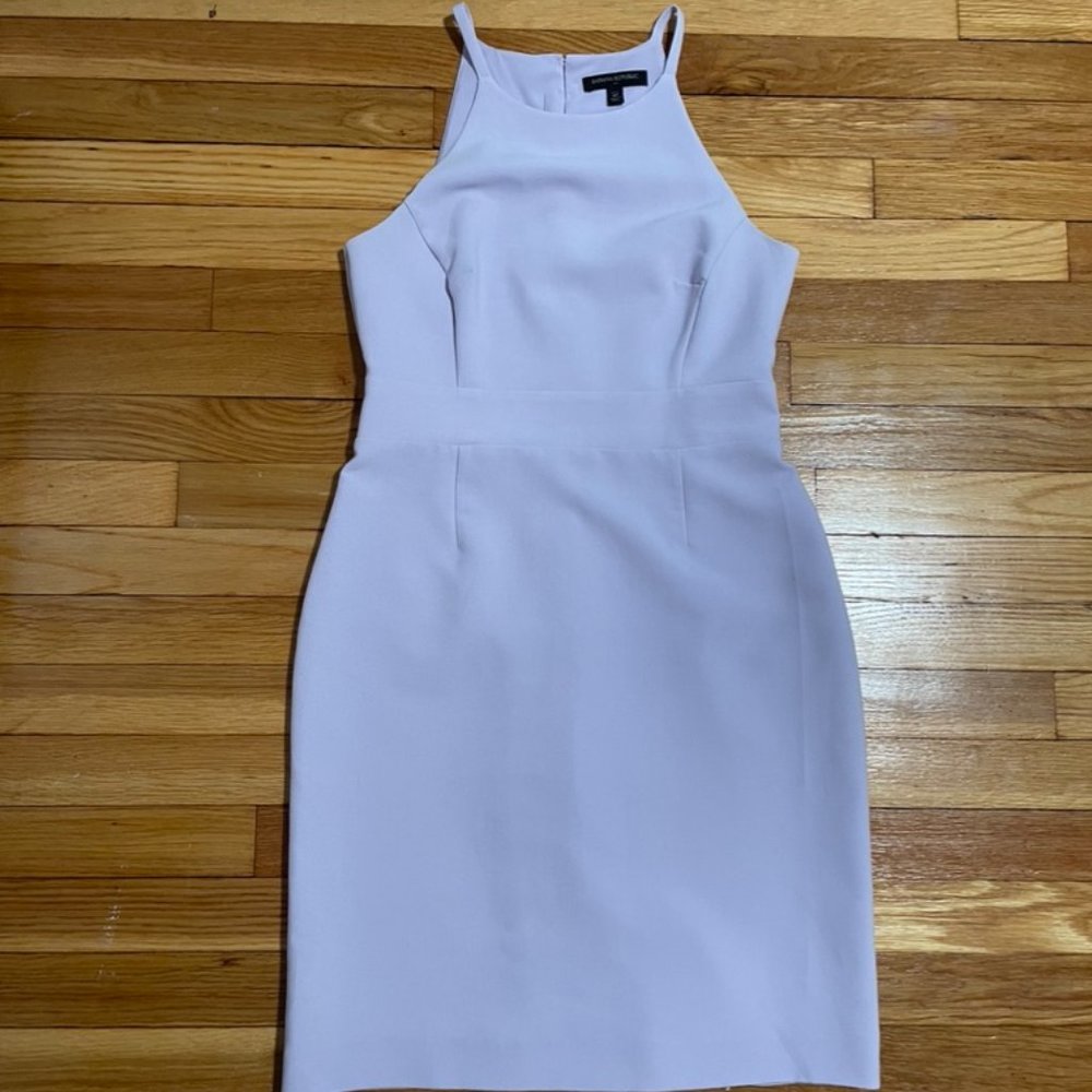 Lilac Highneck Dress
